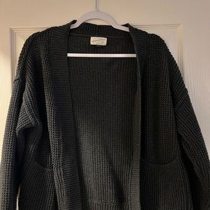 Universal Thread Dark Grey Baggy Cardigan